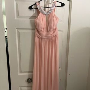 Homecoming/prom dress. Pale pink.